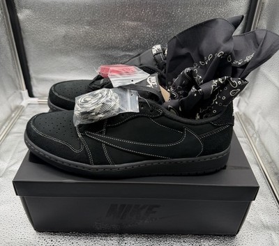 Travis Scott Air Jordan 1 Retro Low OG SP Black Phantom*NIB*MEN 12.5*DM7866-001