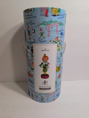 Hallmark Buddy The Elf Nutcracker Figurine with Sound Quotes