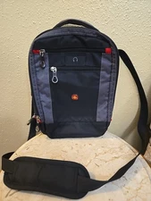 SWISSGEAR SA1092 VERTICAL BOARDING BAG ADJUSTABLE STRAP ONESIZE BLACK/GRAY