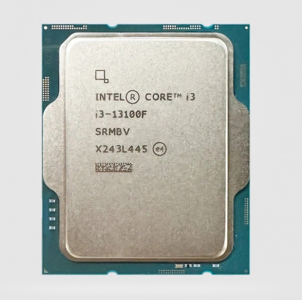 Intel Core i3 13100f Processor, 4.5 GHz, 4 Core, 8 Threads, LGA