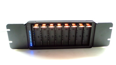Data Robotics Drobo B800i Desktop iSCSI 8-Bays SAN Storage Array - Power tested
