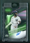 2026 Topps Chrome Black Jazz Chisholm Jr. Green Refractor (Raw)
