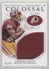 2016 Panini National Treasures Colossal Materials 99/99 Jordan Reed #26 0d9h
