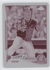 2014 Topps Chrome Printing Plate Magenta 1/1 Everth Cabrera #113 1b8