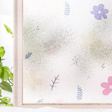 35.4 In. X 78.7 In. Frosted Decorative and Privacy Window Film