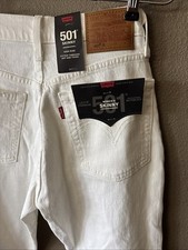 LEVIS Premium BIG E 501 HighRise Skinny Distressed Jeans SZ 25X28 NWT