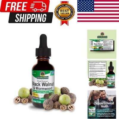 Nature's Answer Black Walnut and Wormwood Complex | Promotes Overall Health a...
