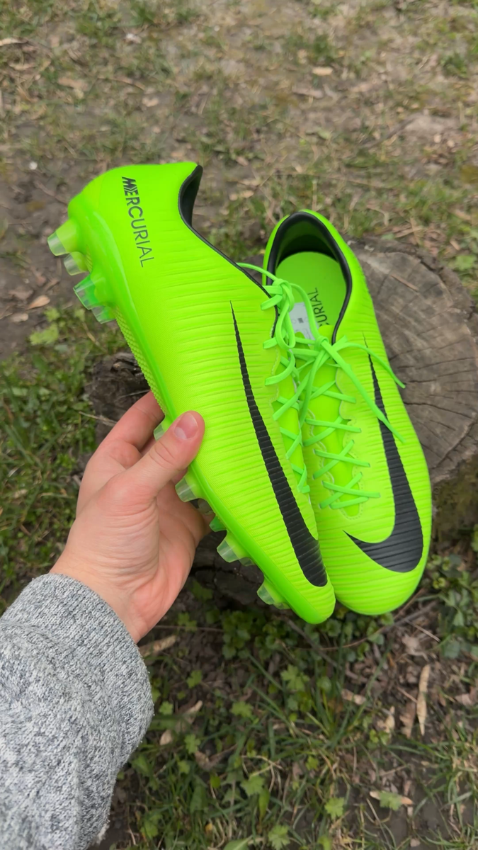 New NIKE Mercurial Veloce III Green Soccer Cleats Football Boots