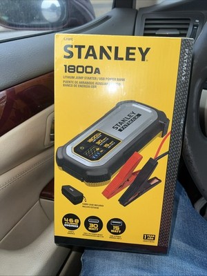 Stanley Fatmax LJ18FC 1800 Peak Amp Lithium Jump Starter with USB-A and USB-C