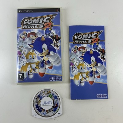 Sonic Rivals 2 PSP Spiel Sony Videospiel Sonic the Hedgehog komplett mit Handbuch