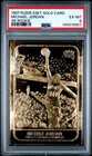 1997 Fleer 23KT Gold 1986 Rookie Michael Jordan PSA 6 EX-MT Beautiful Card RARE!