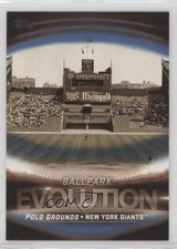 2019 Topps Evolution Of: Stadiums Blue Oracle Park Polo Grounds #ES-5 1c7