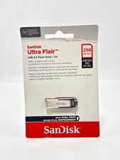 SanDisk Ultra Flair 256GB USB 3.0 Flash Drive SDCZ73-256G-G46 Black