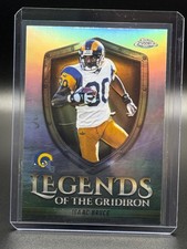 2025 Topps Chrome NFL- Legends of the Gridiron Isaac Bruce #LOG-26 Refractor