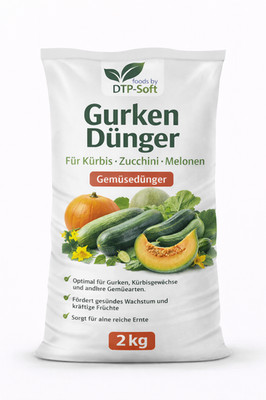 2kg Gurken Dünger Für Kürbis Zucchini Melonen Gemüsedünger Gewächshaus Freiland