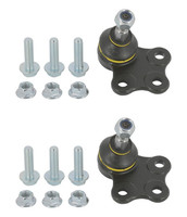 2X Moog Traggelenk Unten Beidseitig Passend FüR Opel Ascona Astra Calibra Vectra
