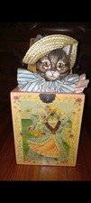 Enesco Muscical Jack In The Boxes Prudence The Cat Rare Limited Edition Music