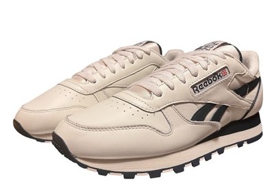 Reebok Classic Leather 1983 Chalk Vector Navy 100202782 Men's Sz US 7 / EU 39