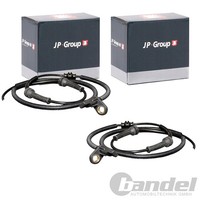 2X Jp Group ABS-SENSOR Raddrehzal Vorne Passend FüR CitroËN C2 C3 Peugeot 1007