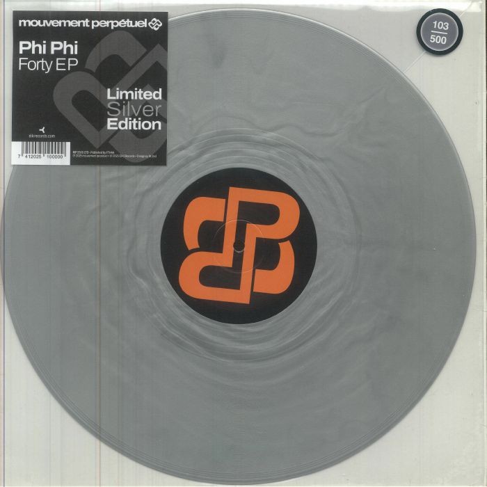 PHI PHI - Forty EP - Vinyl (limited numbered silver vinyl 12"")