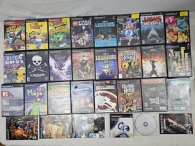 BIG LOT PS2 PLAYSTATION 2 CONSOLE WITH LOTS OF GREAT GAMES AND ACCESSORIES