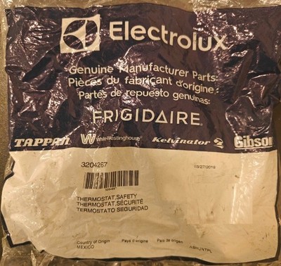 3204267 ELECTROLUX OEM Dryer Safety Thermostat 
