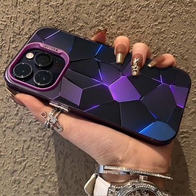 Case For Samsung S26/S25FE/S24/S23/A16/A36/A07/A17/A37 Hot Geometric Phone Cover