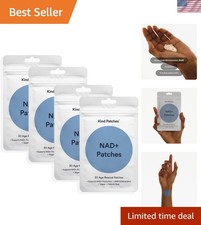 Luxury NAD Plus Patches - 30 Anti-Wrinkle Patches for Skin Health - 4 Pack