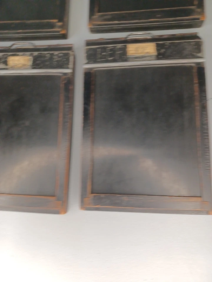 Lot of 4  Folmer Graflex Graphic 4" x 5" Film Holders 1940s 50's  [ 2 ] - Image 3 of 4