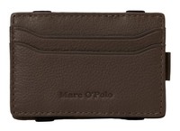 Marc O'polo Malte Card Holder Kartenetui Dark Nickle Braun Neu