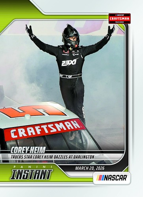 #ad #ad 2026 Panini Instant NASCAR #16 Corey Heim 23XI Racing PRESALE $7.49