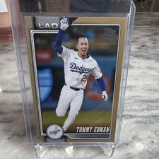 Topps 2026 Series 1 Tommy Edman #222 Gold Dodgers Baseball