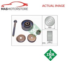 V-RIBBED BELT DEFLECTION PULLEY INA 532 0665 10 FOR BUICK (SGM) LACROSSE 3L