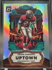 2025 Panini Donruss Optic Deion Sanders Uptown #7 San Francisco 49ers