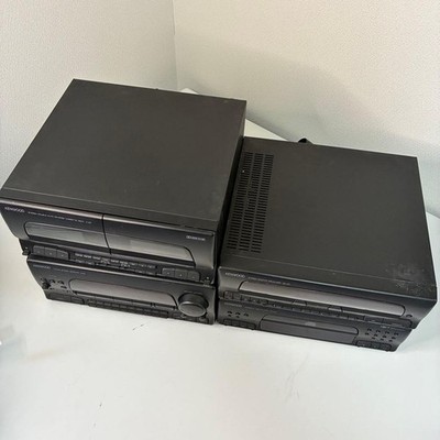 通電確認済KENWOOD ALLORA A-E5 X-E5 aiwa セット KENWOOD ALLORA A-A5 DP-A5 X-A5 GE-A5 HiFi System For Parts Repair