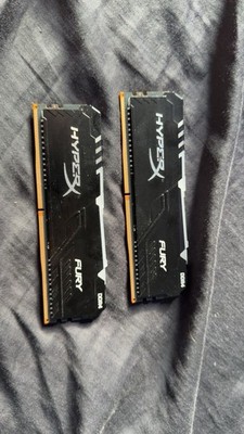 メモリー Kingston HyperX FURY DDR4 3200MHz 4x8GB HyperX Fury 16GB 3200MHz DDR4 CL15 DIMM (Kit of 2) 1Rx8 Black