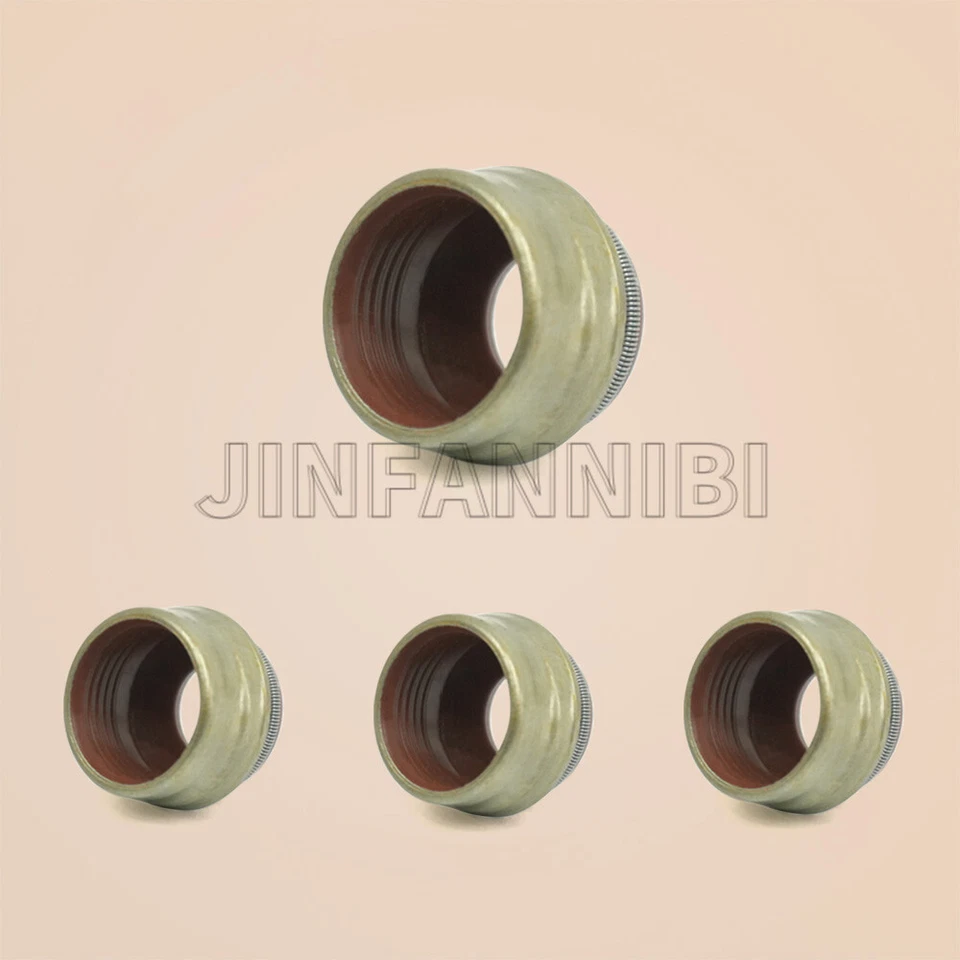 4PCS Valve Stem Seal Kit for Harley-Davidson Sportster 883 1100 1200 1986-2004 - Image 2 of 4