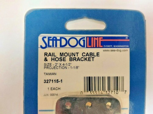 SEADOG LINE RAIL MOUNT CABLE & HOSE BRACKET # 327115-1 (NOS) - Picture 3 of 3