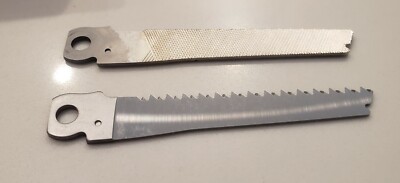  NEW Leatherman Wave Charge Saw, Diamond File Parts Lot of 2 Replacement Mod 