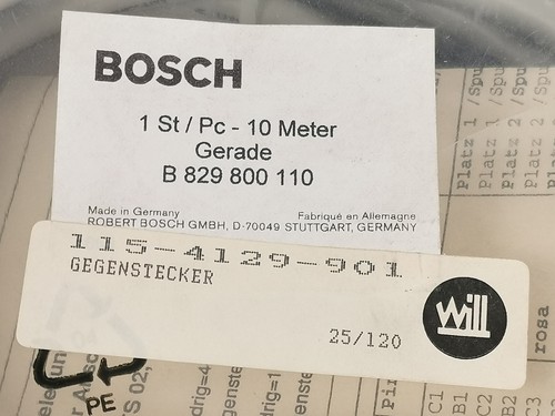 Bosch pneumatic B 829 800 110 mating connector 115-4129-901 - Picture 2 of 3