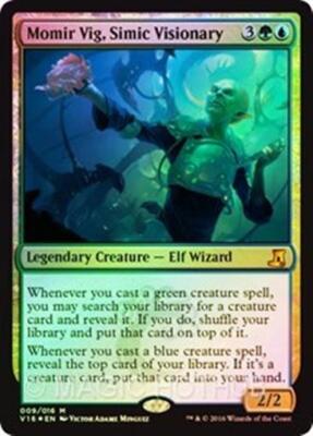 MTG - MOMIR VIG, SIMIC VISIONARY - From the Vault: Lore (M) | eBay