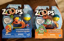 Lot of 2 BRAND NEW HASBRO ZOOPS TWISTING CLIMBING TOY PARTY clown fish/turtle