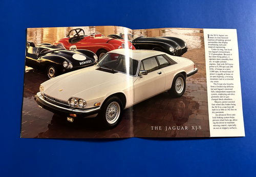 1991 Jaguar XJ6 Sovereign XJS Convertible 14-page Original Car Sales Brochure - Picture 6 of 9