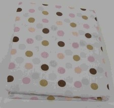 Beansprout Mod Daisy Crib Sheet, Pink 52 X 28