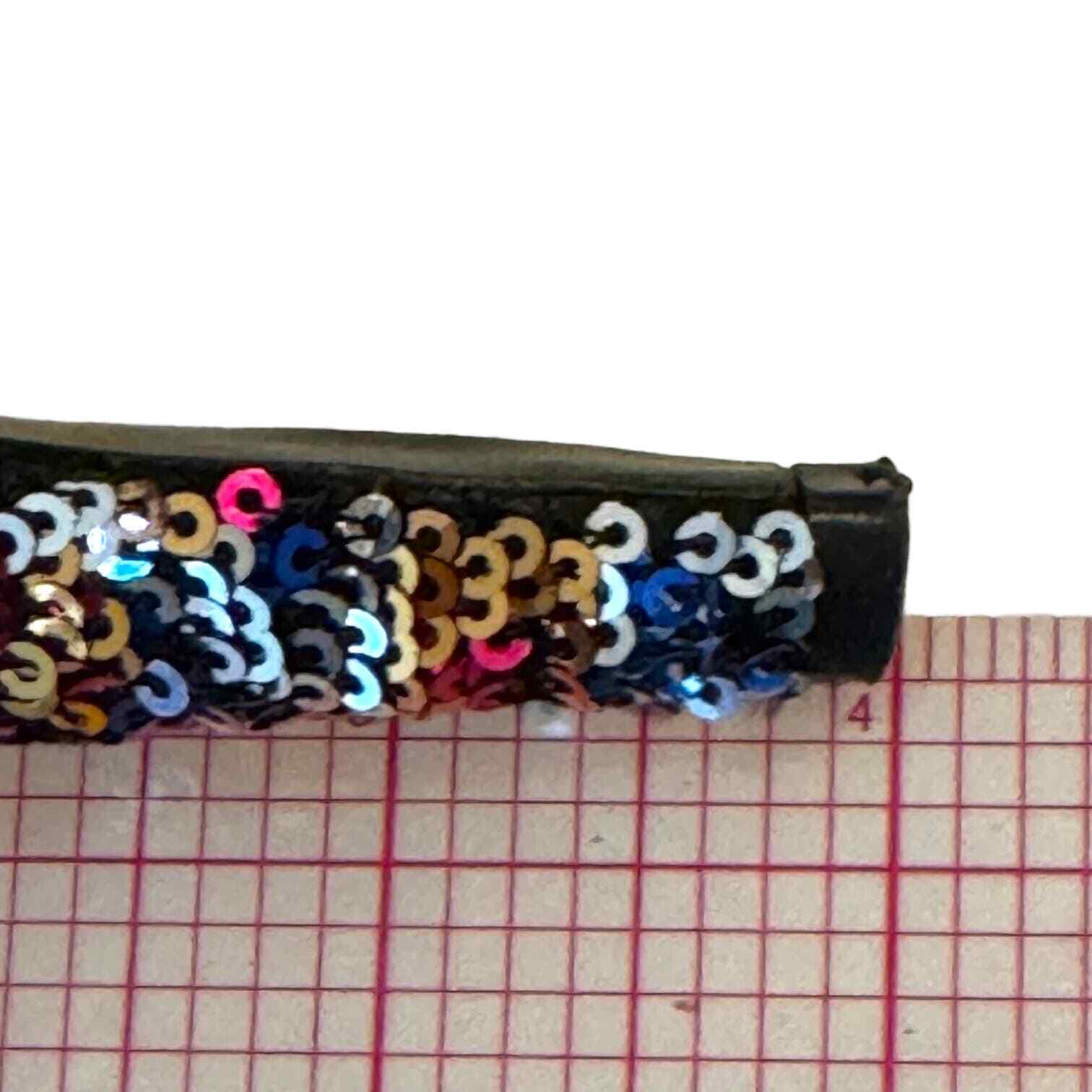 Nine West Multicolored Sequin Platform Heels Size… - image 12