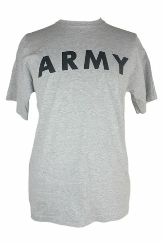 T Shirt US Army PT Heather Grey S-XL 
