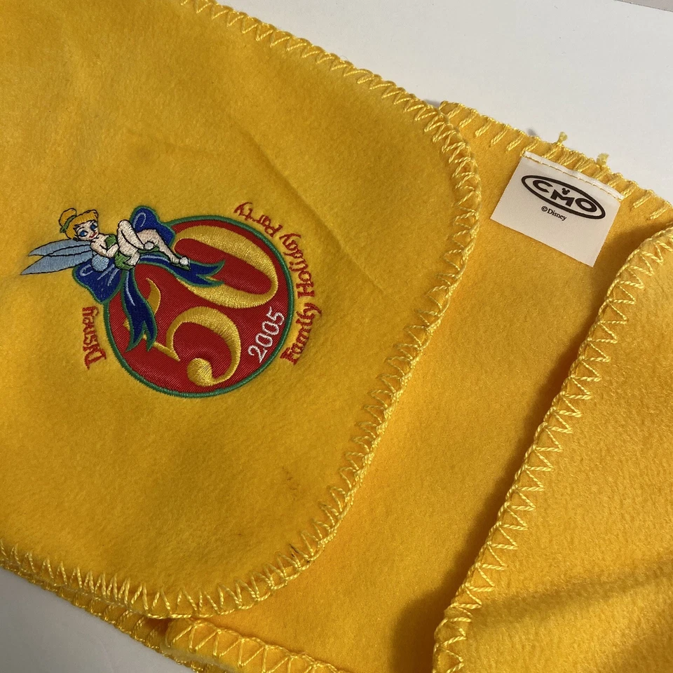 Disneyland 2005 Tinker Bell Scarf Cast Family Holiday Party 50th Anniversary New - Image 2 of 2