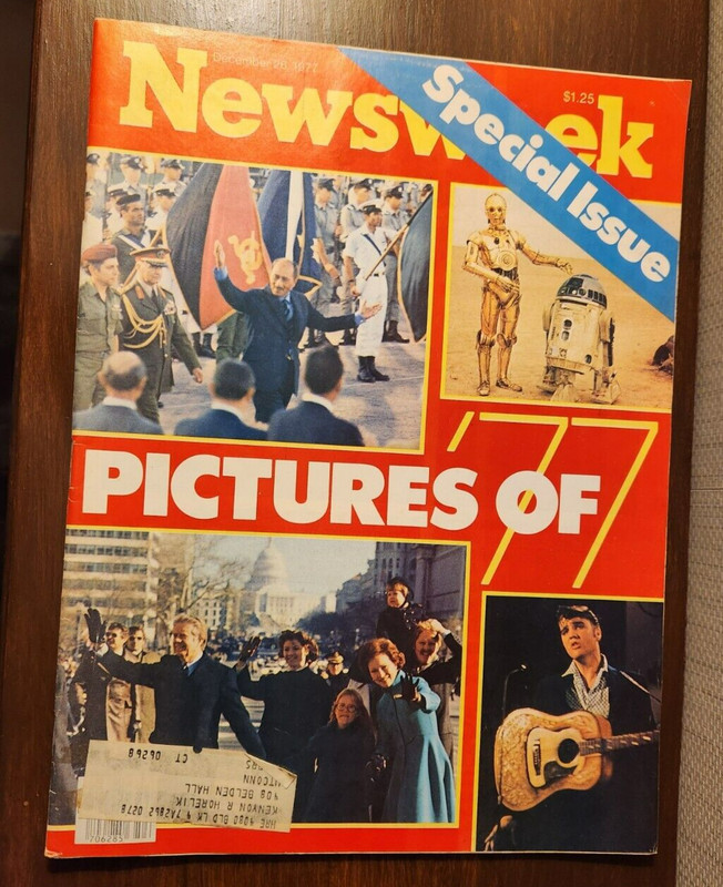 1977 DEC 26 NEWSWEEK MAGAZINE - SPECIAL ISSUE PICTURES OF '77