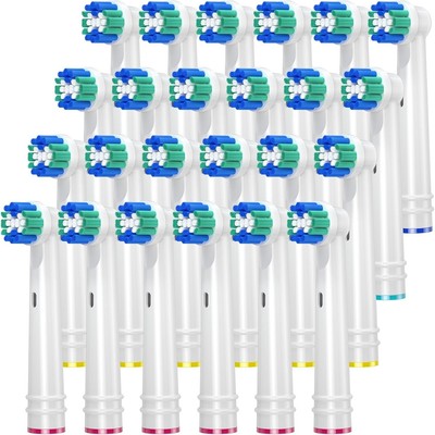 REDTRON Replacement Brush Heads for Oral B, 24 Pack Electric Toothbrush Heads fo