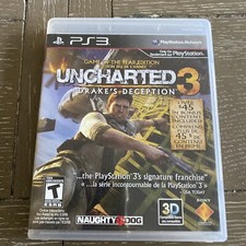 Uncharted 3 Drake's Deception GOTY PS3 PlayStation 3 Complete w/ Manual